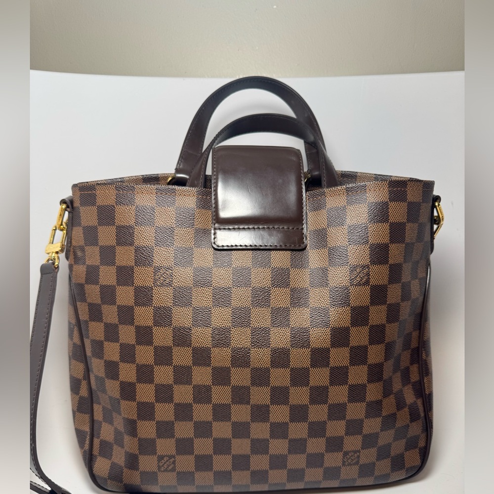 SOLD Louis Vuitton Damier Ebene Cabas Rosebery Tote/Shoulder Bag - Picture 2 of 16